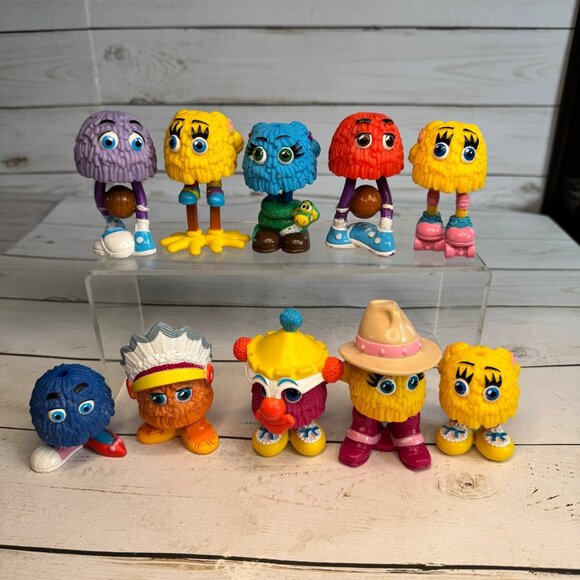Other - McDonald’s Funny Fry Guys Lot of 10 Vintage 1989 Happy Meal Toys Fry Kids Figure